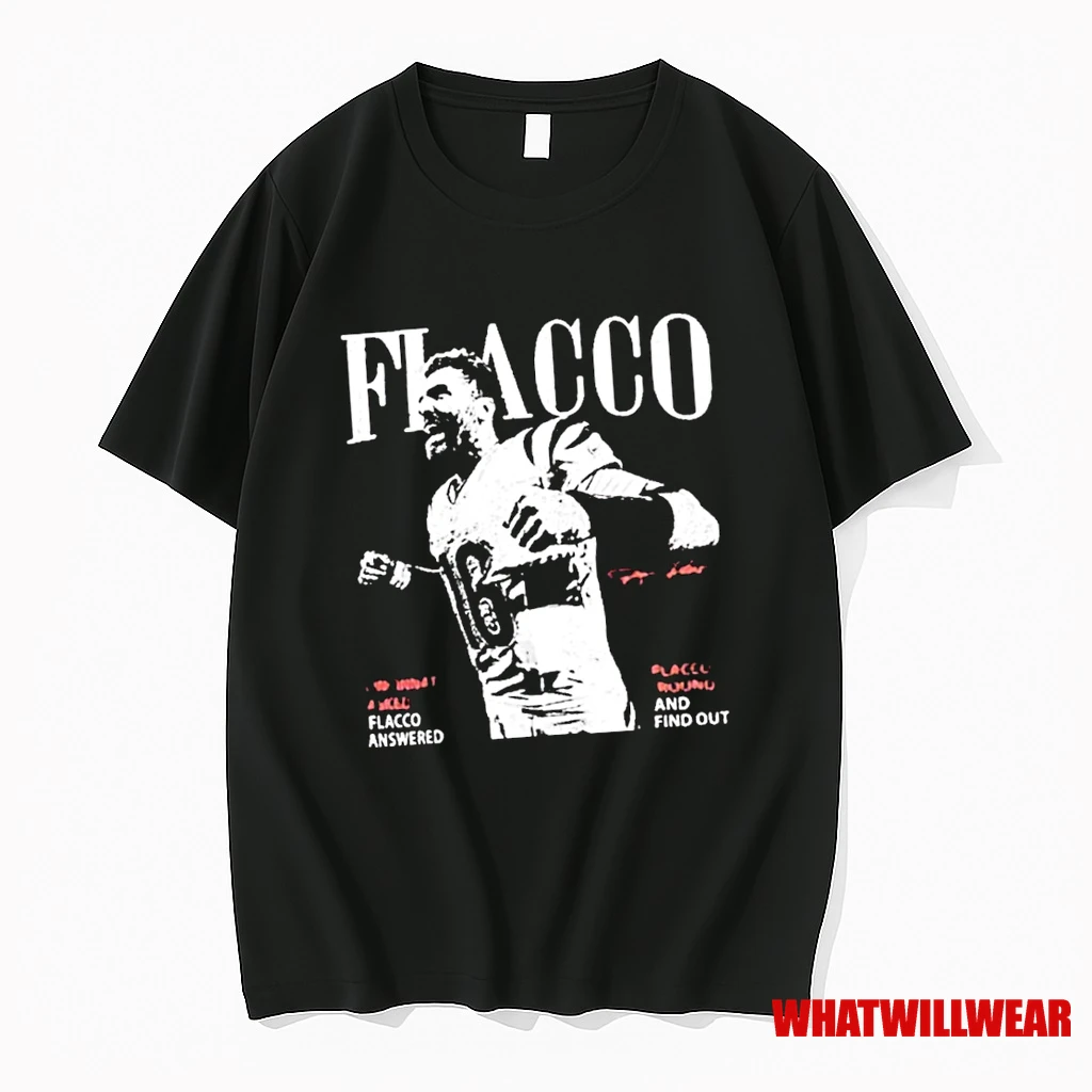 Joe Flacco Cincinnati Asked Flacco Answered Flacco Round And Find Our Signature Shirts