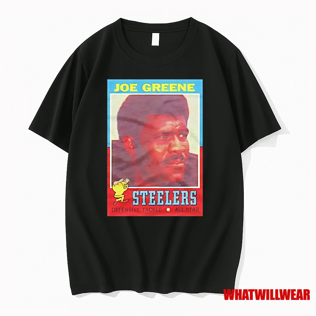 Joe Greene Pittsburgh Steelers 1971 Nfl Football Card Shirts