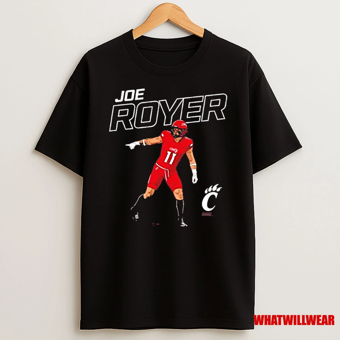 Joe Royer Cincinnati Bearcats Football Shirts