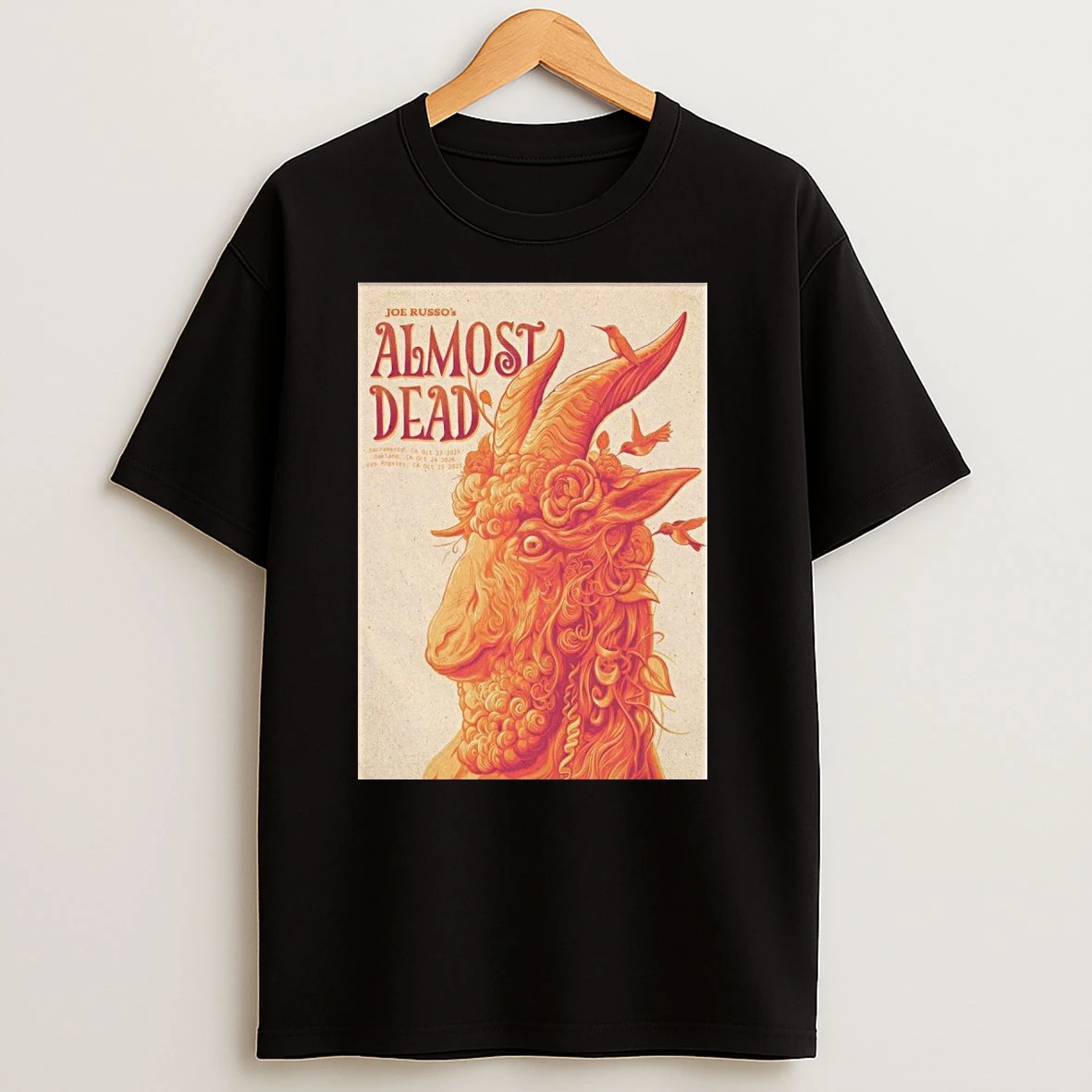 Joe Russos Almost Dead Oct 24 2025 Fox Theater In Oakland Ca T Shirts
