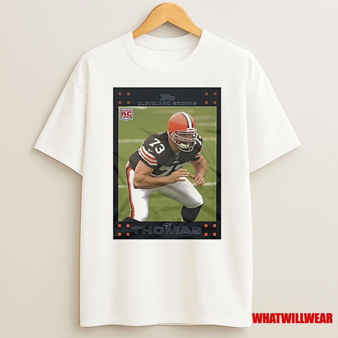 Joe Thomas Cleveland Browns 2007 Nfl Football Card Shirts
