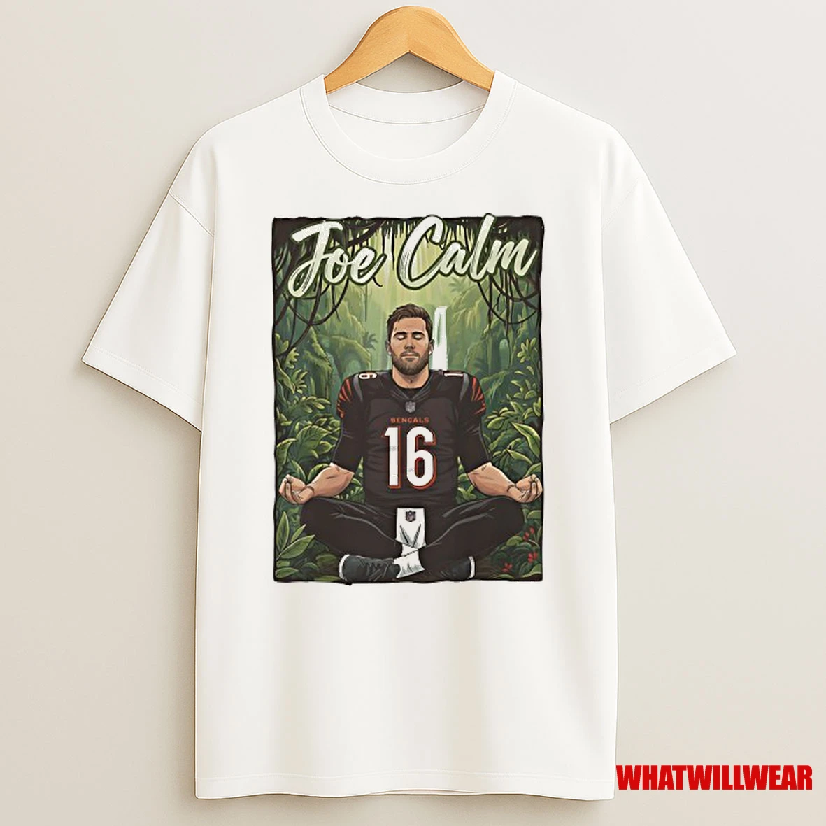 Joe Calm Joe Burrow Cincinnati Bengals Football Shirts