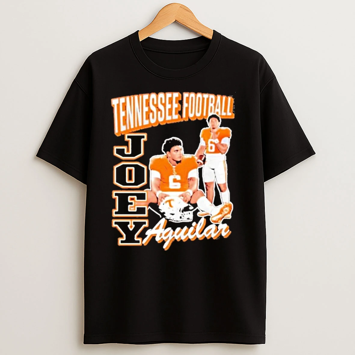 Joey Aguilar Picture Collage Tennessee Volunteers T Shirts