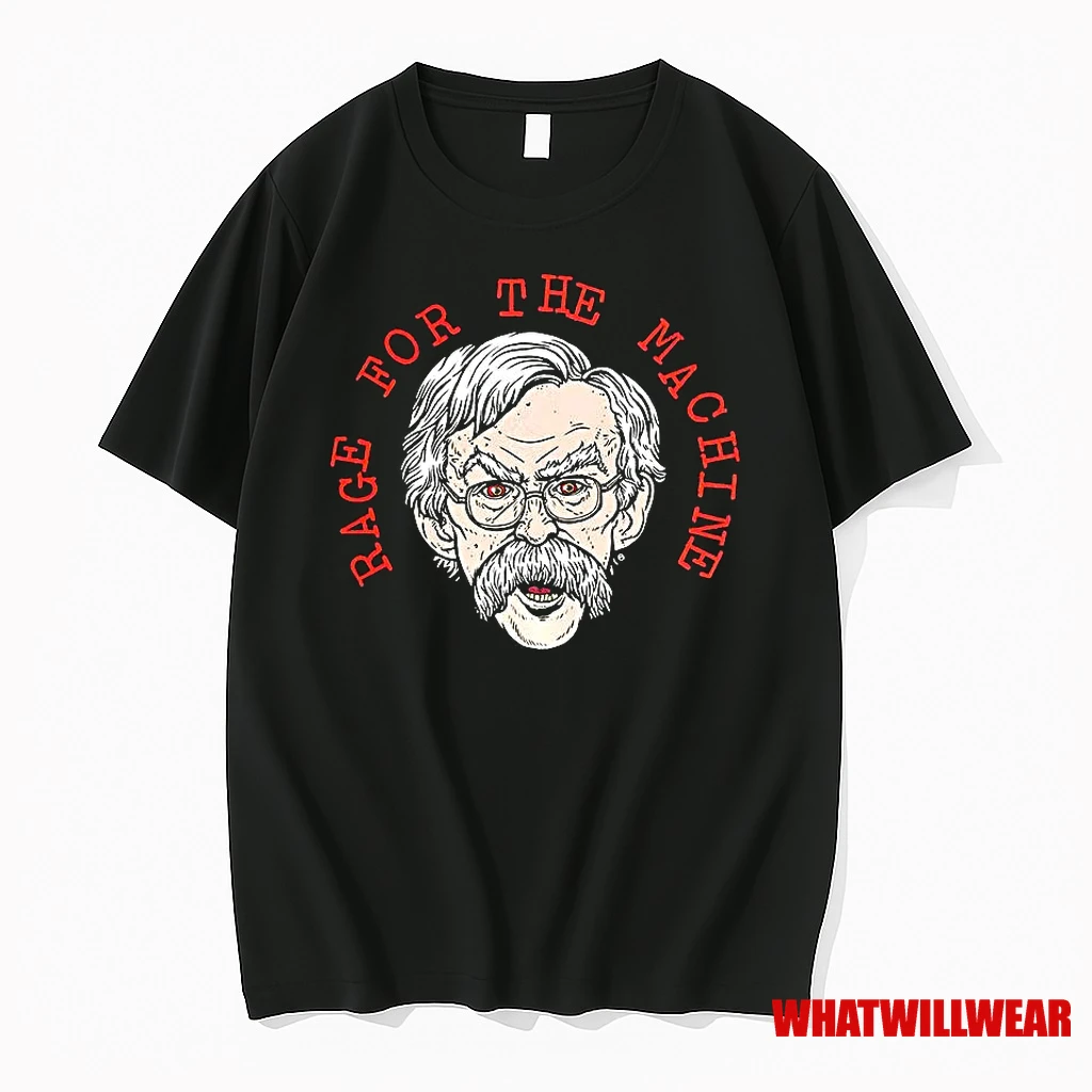 John Bolton Rage For The Machine Big Head Graphic Shirts