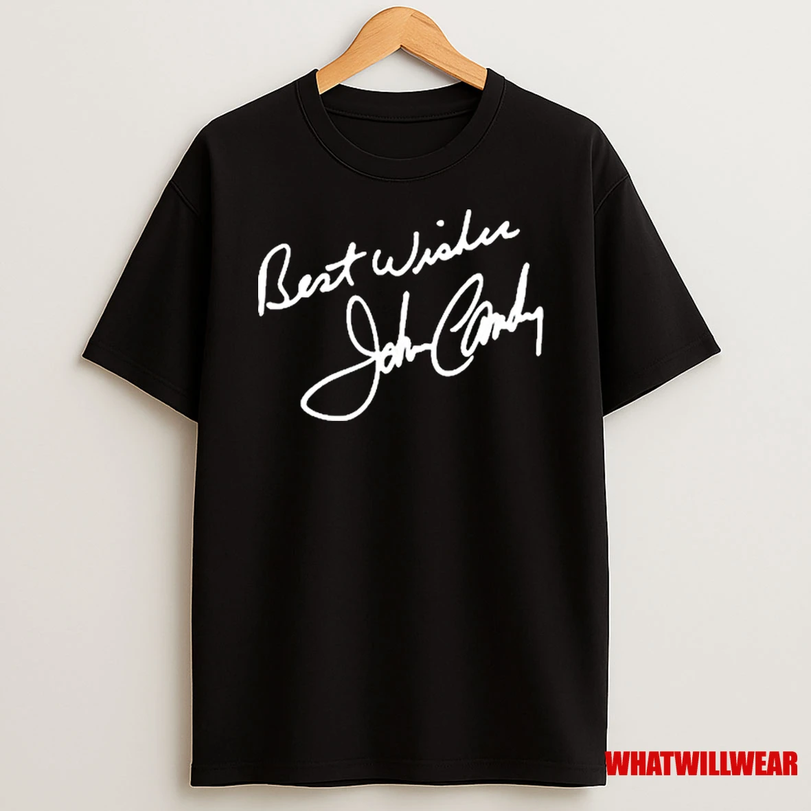 John Candy Best Wishes Signature Shirts