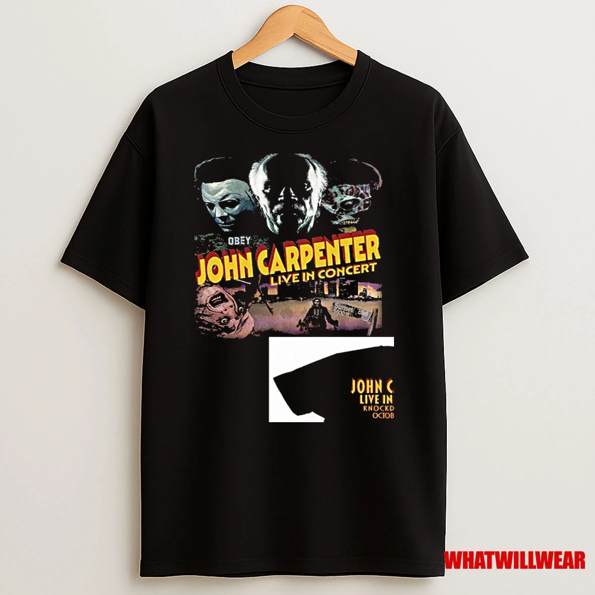 John Carpenter Live In Concert Nyc Knockdown Center October 9th 10th 2025 Shirts