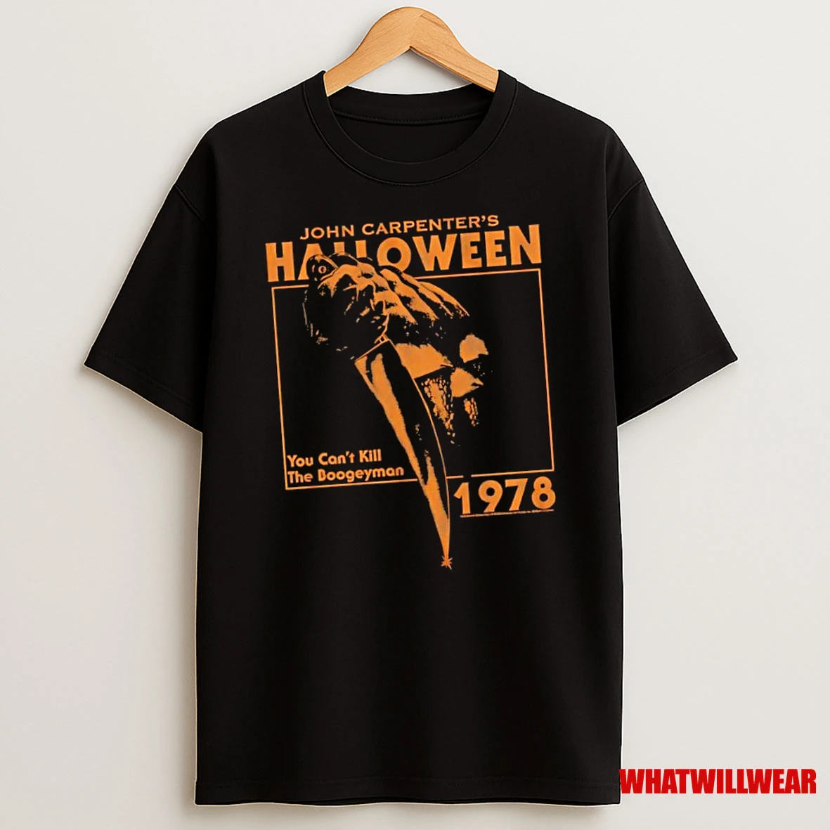 John Carpenters Halloween 1978 You Cant Kill The Boogeyman Shirts