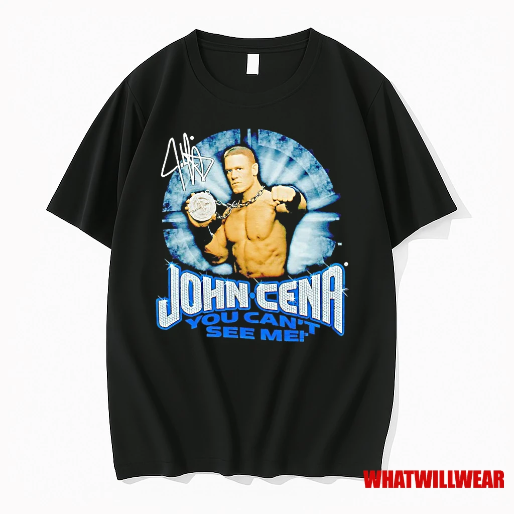 John Cena 2000s You Cant See Me Vintage Shirts