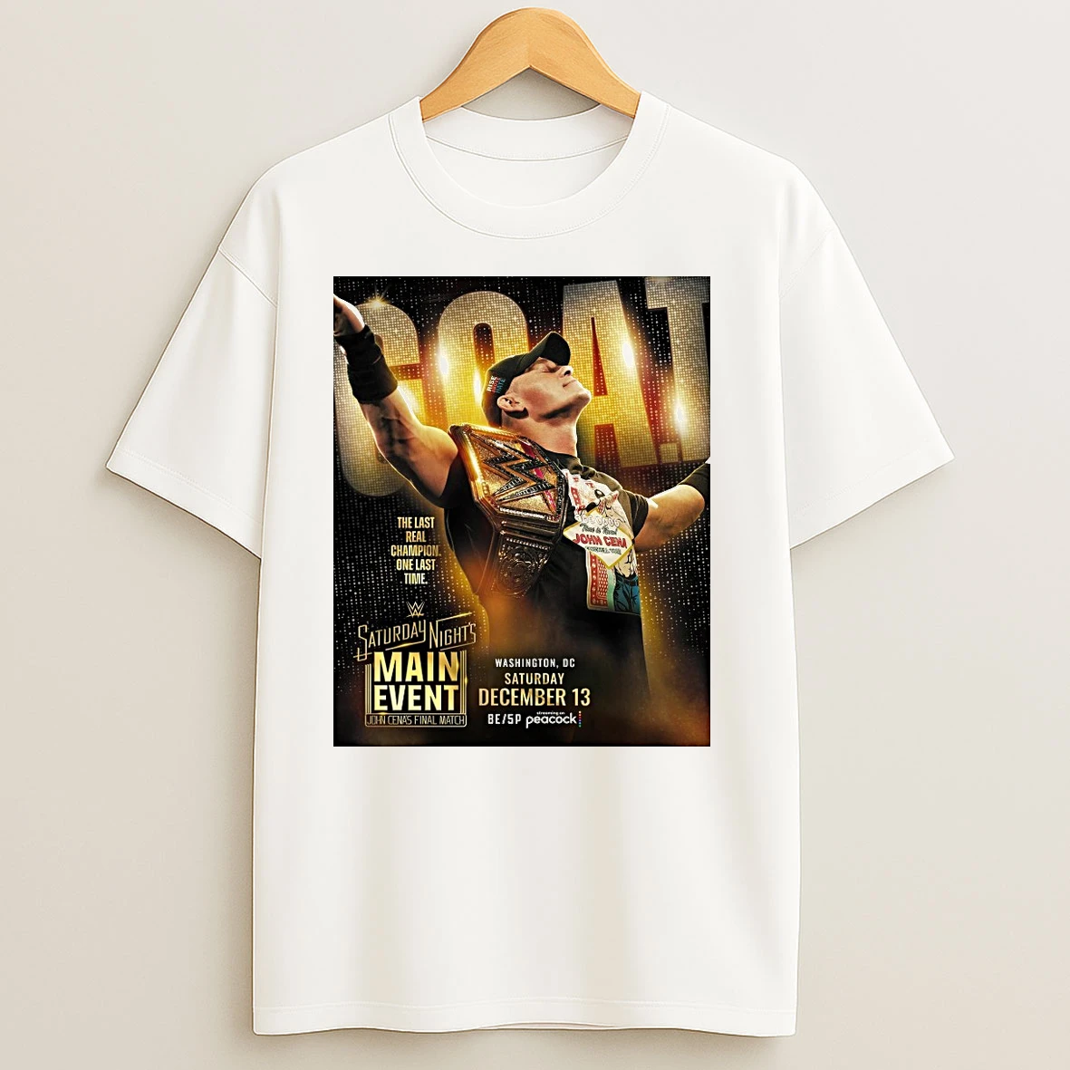 John Cena Saturday Nights Main Event December 13 In Washington Dc Shirts
