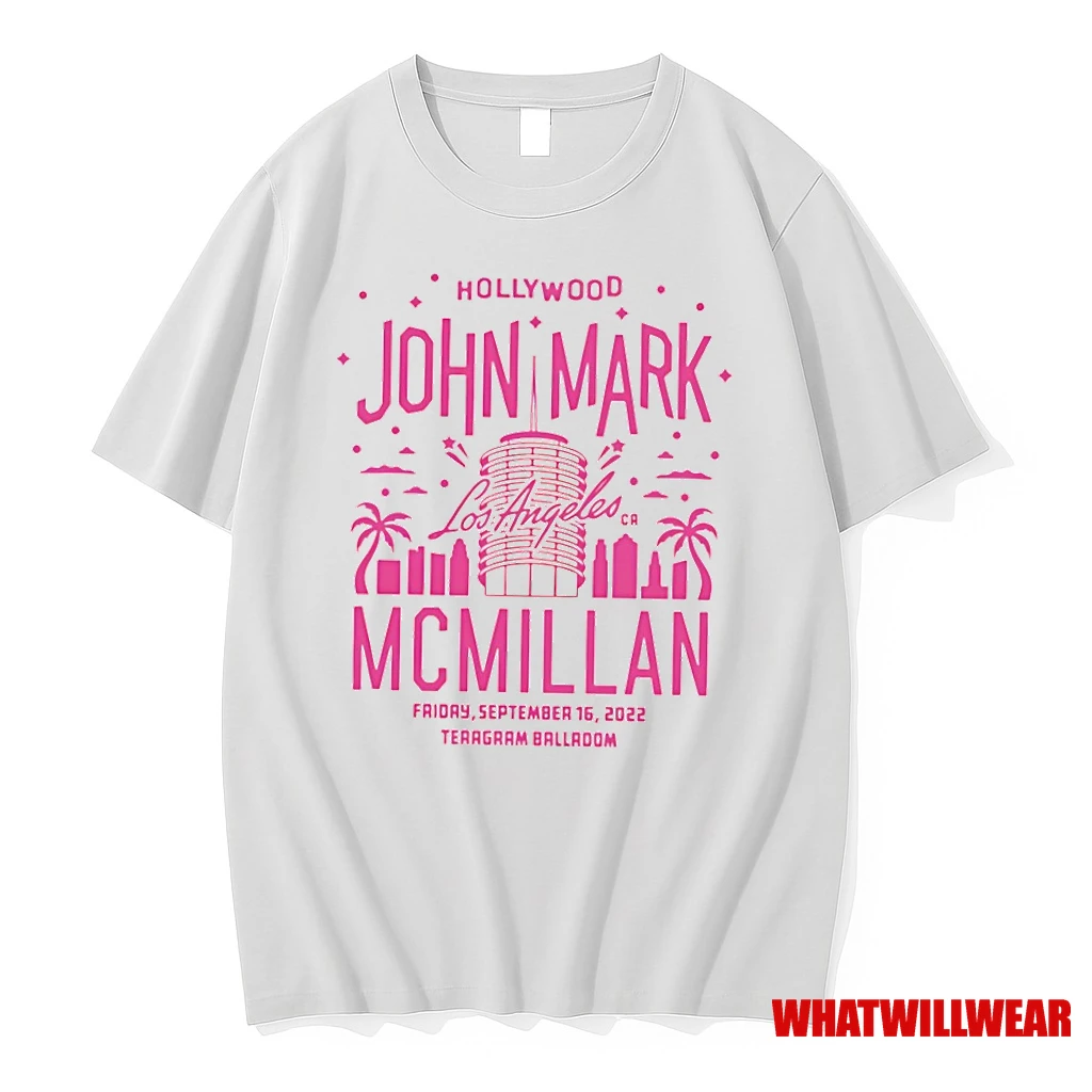 John Mark Mcmillan Los Angeles Tour Shirts