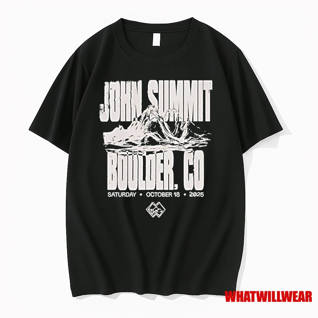 John Summit Boulder Saturday 2025 Vintage Shirts