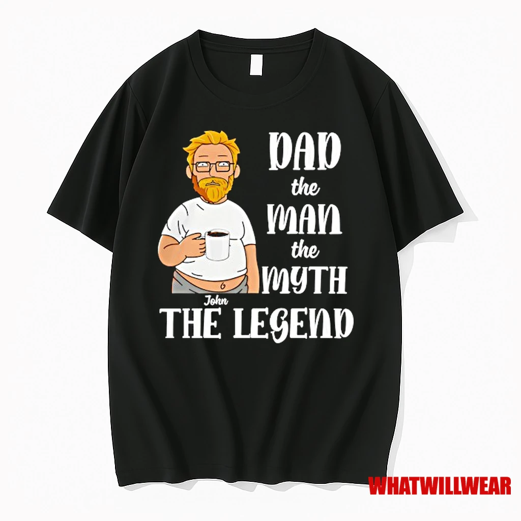 John Holidng Coffee Dad The Man The Myth The Legend Shirts
