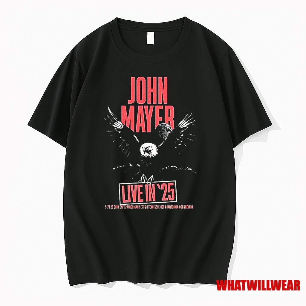 John Mayer Live In 25 Shirts