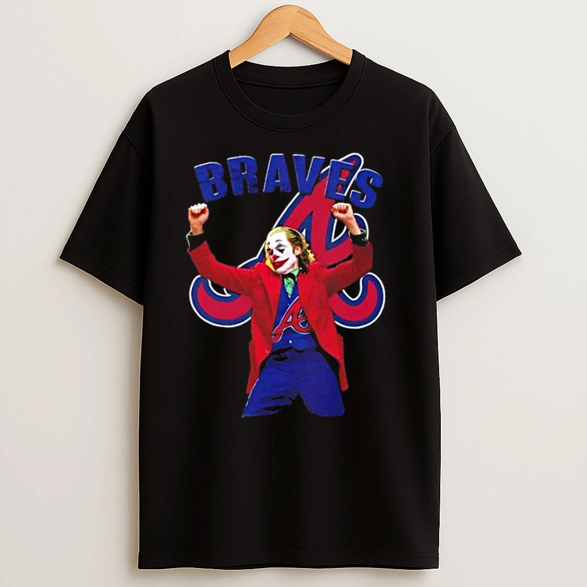 Joker Dabbing X Atlanta Braves Baseball T Shirts