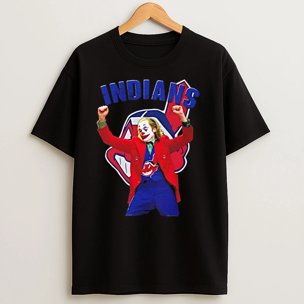 Joker Dabbing X Cleveland Indians Baseball T Shirts