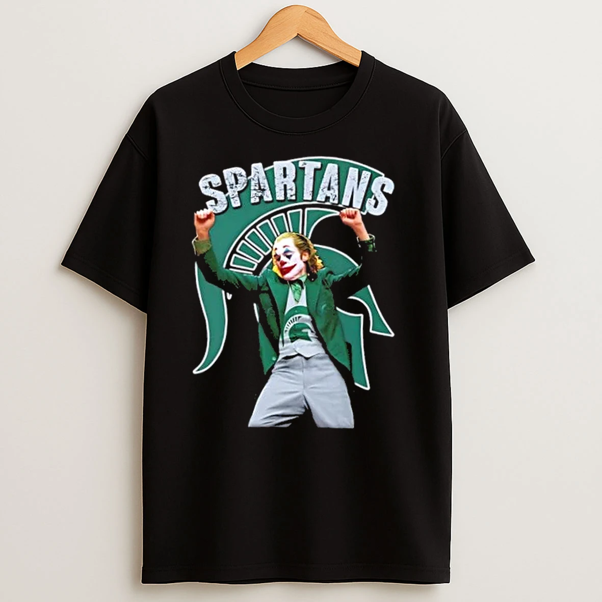 Joker Dabbing X Michigan State Spartans Football T Shirts