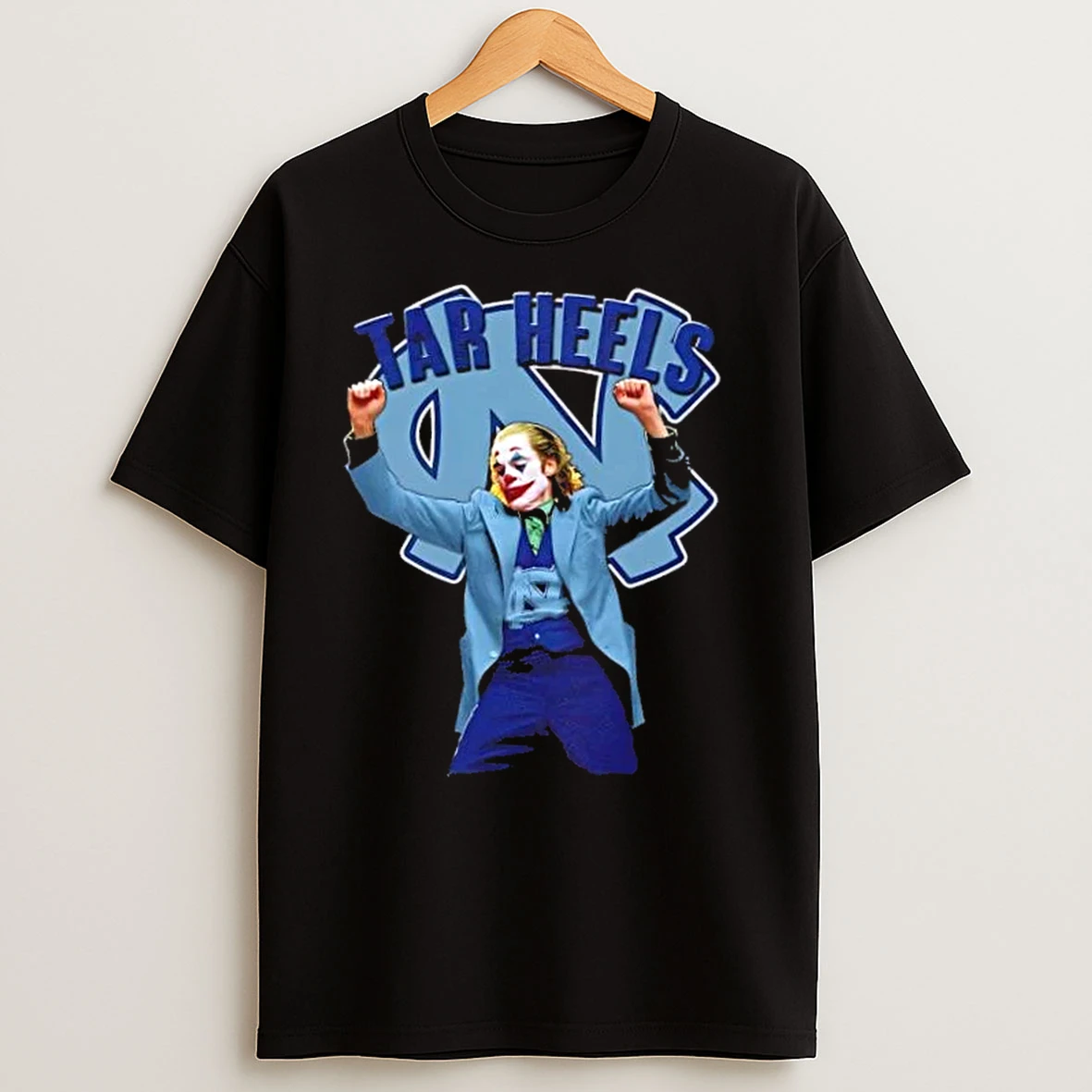 Joker Dabbing X North Carolina Tar Heels Football T Shirts