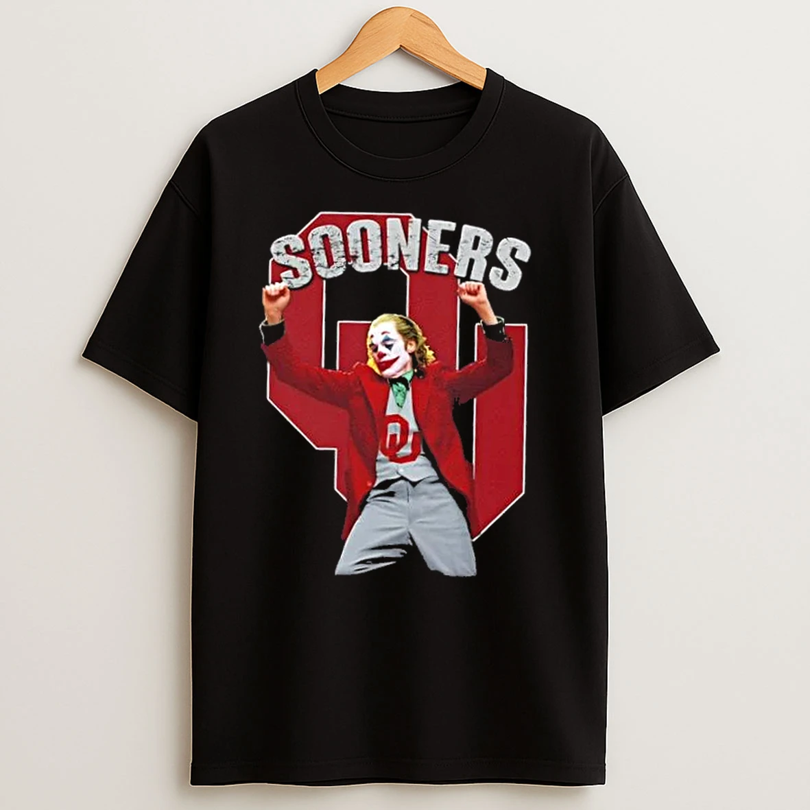 Joker Dabbing X Oklahoma Sooners Football T Shirts