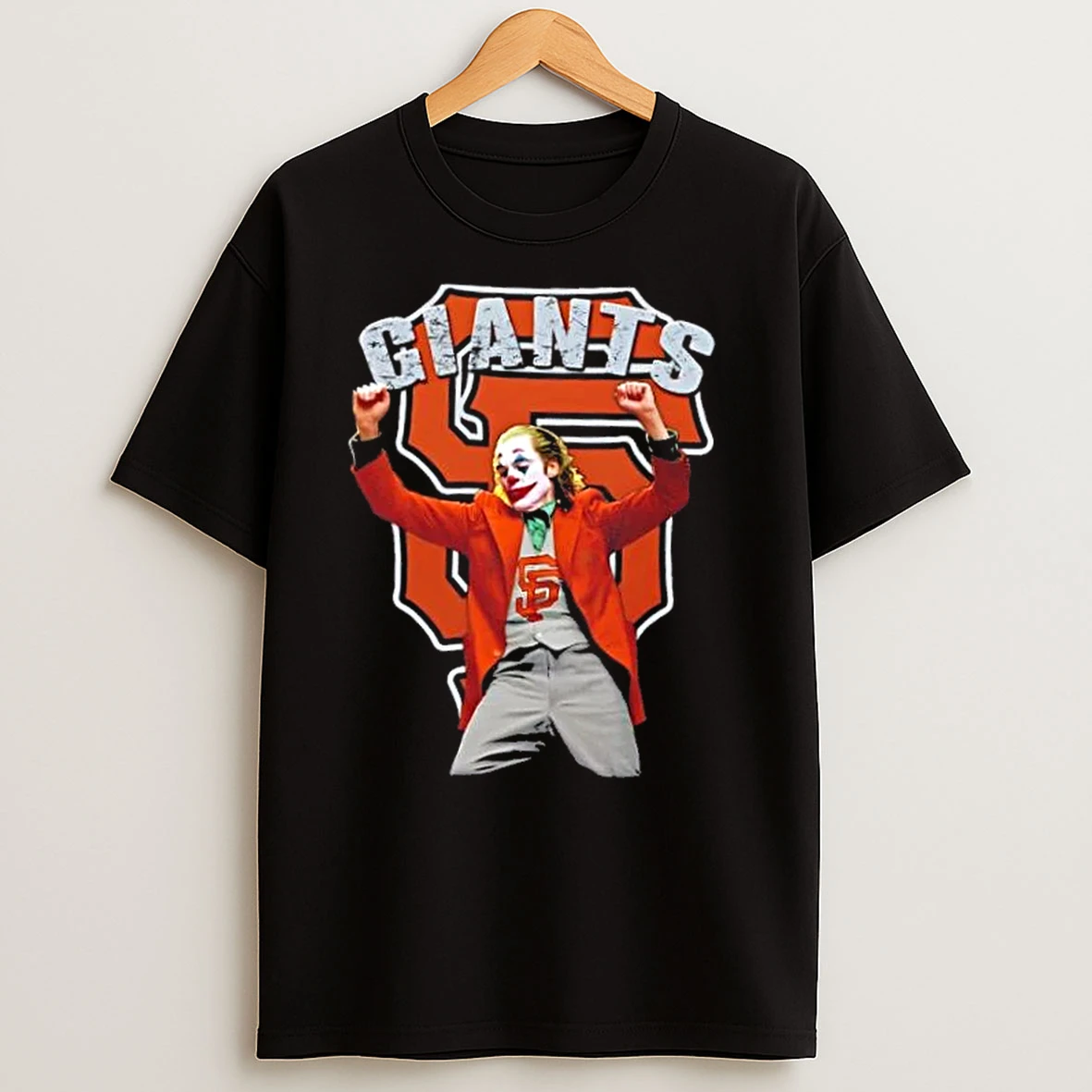 Joker Dabbing X San Francisco Giants Baseball T Shirts