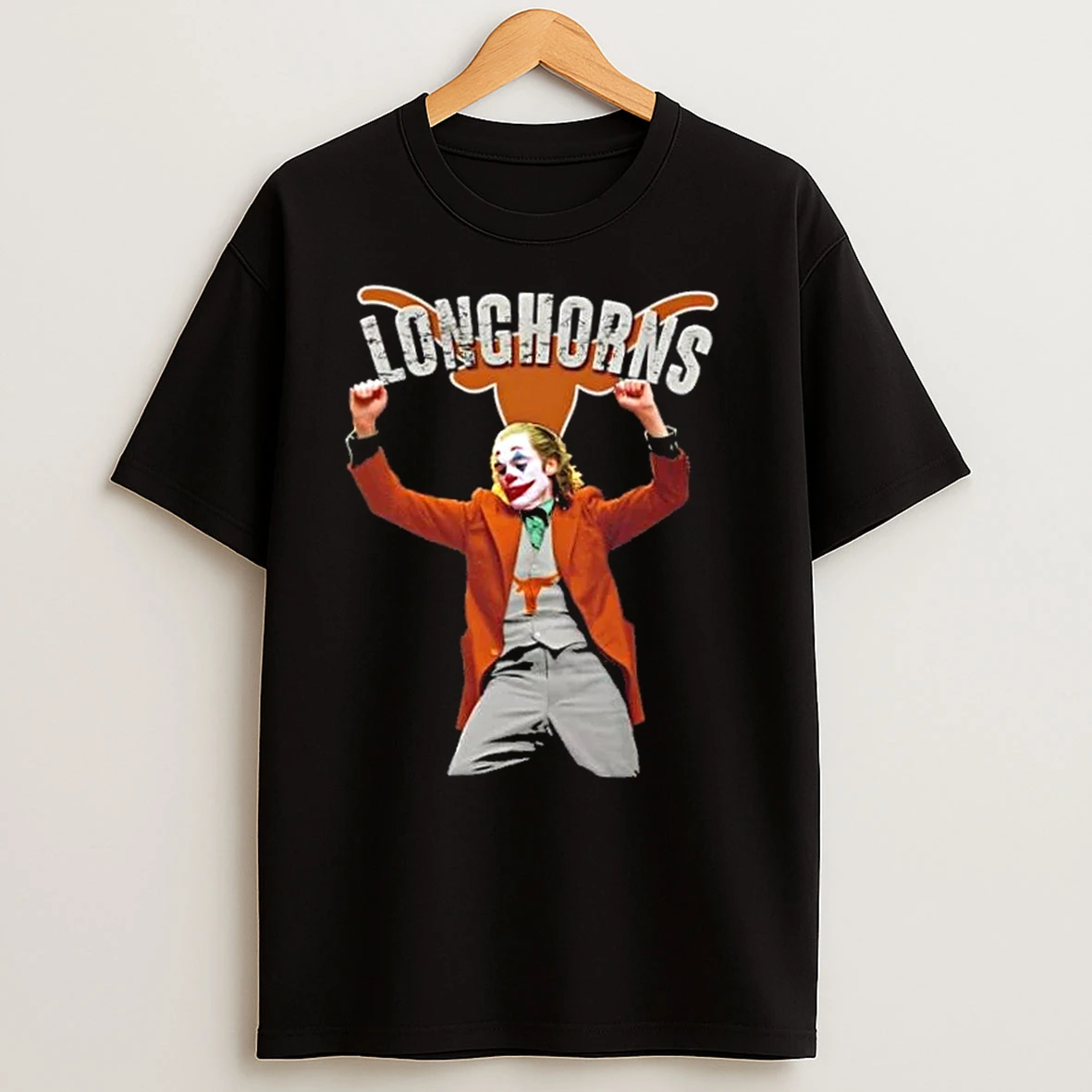 Joker Dabbing X Texas Longhorns Football T Shirts
