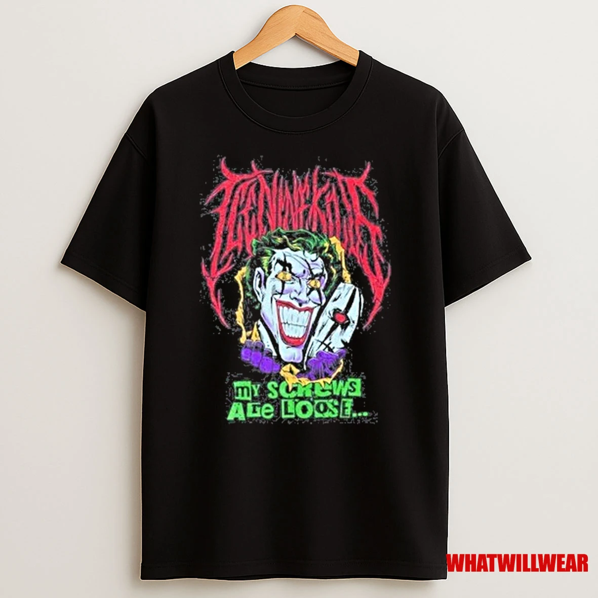 Joker My Screw Are Loose Dye Ice Nine Kills 2025 Shirts
