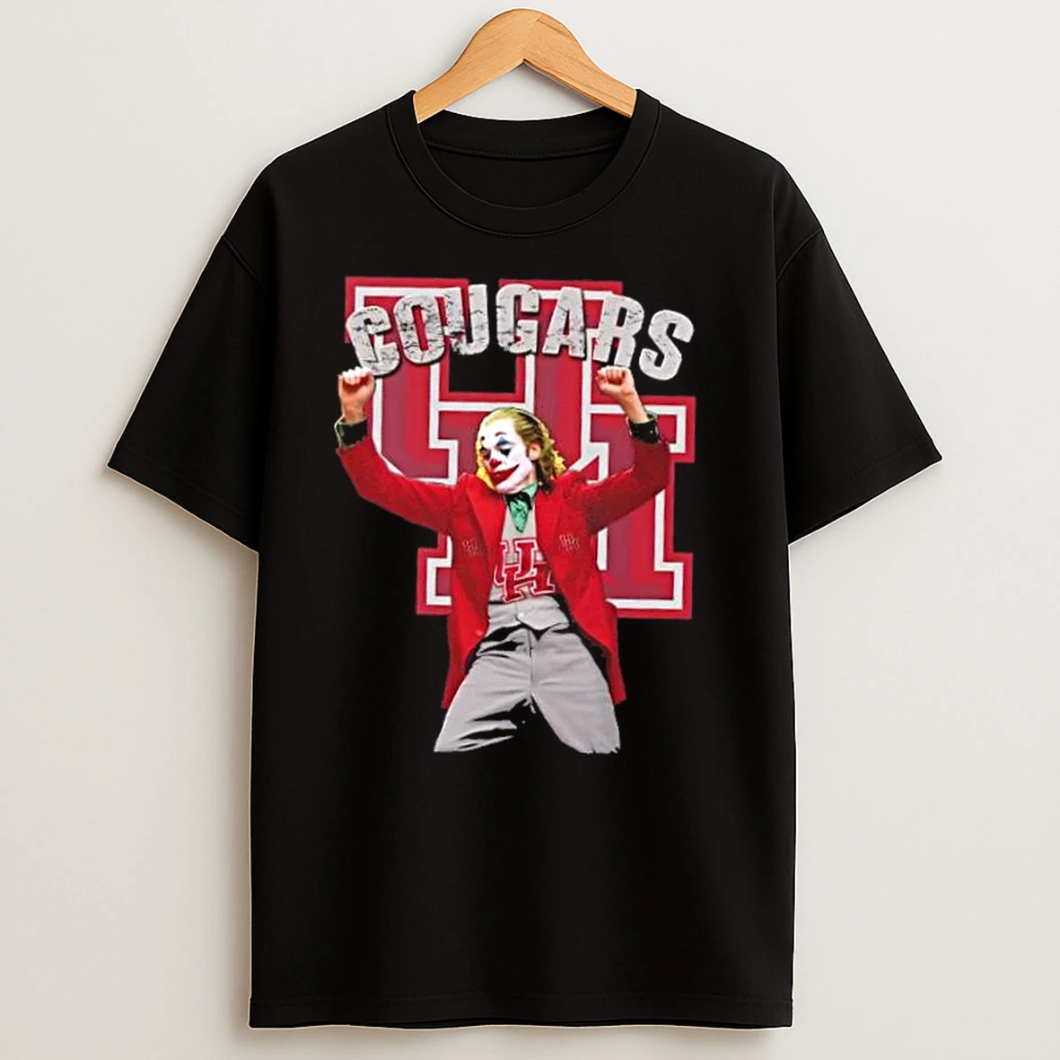 Joker X Houston Cougars Football T Shirts