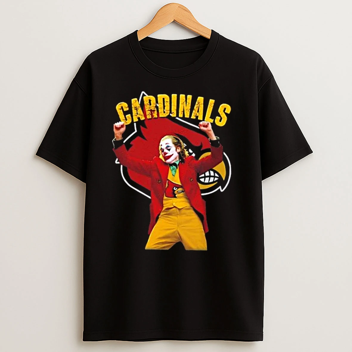 Joker X Louisville Cardinals Football T Shirts