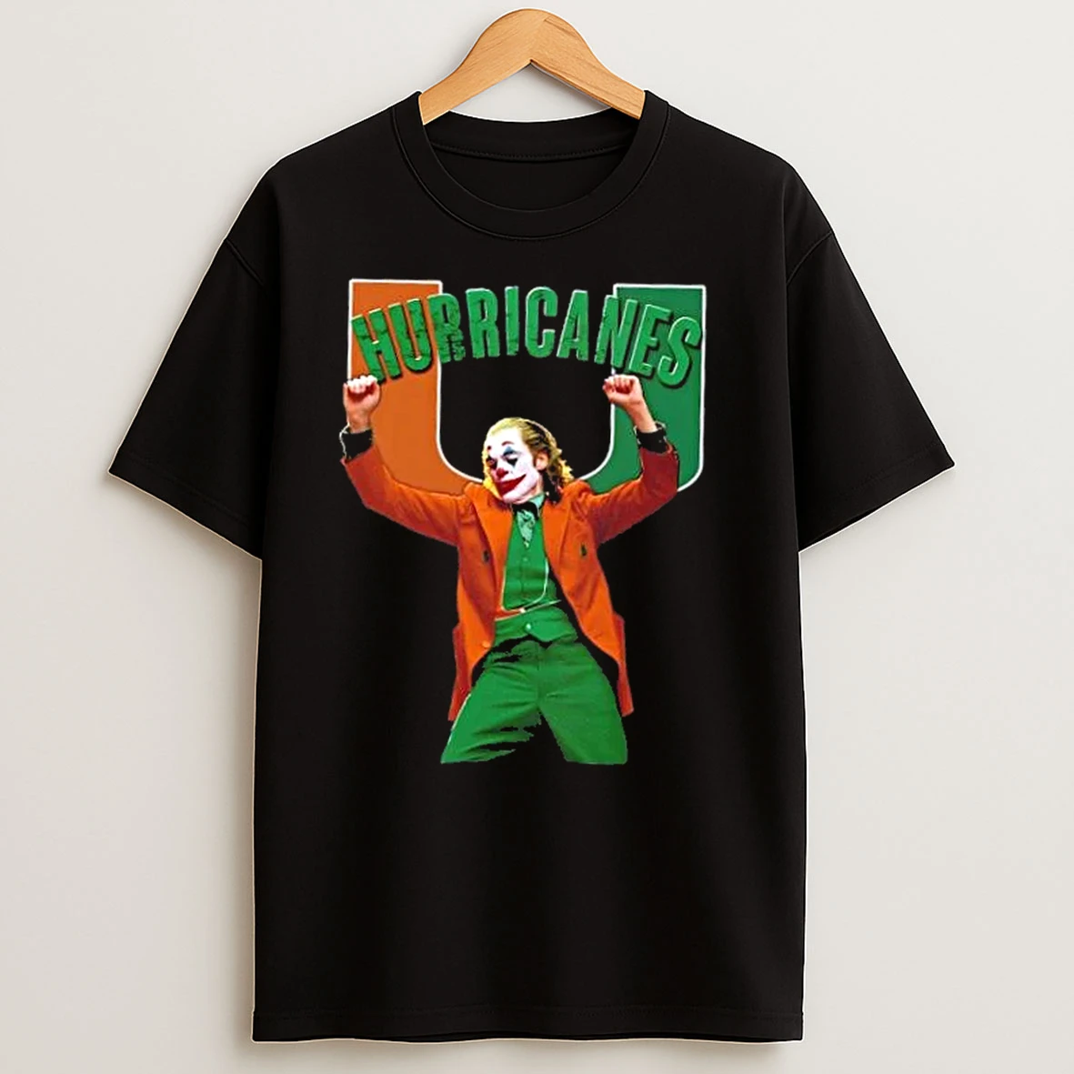 Joker X Miami Hurricanes Football T Shirts