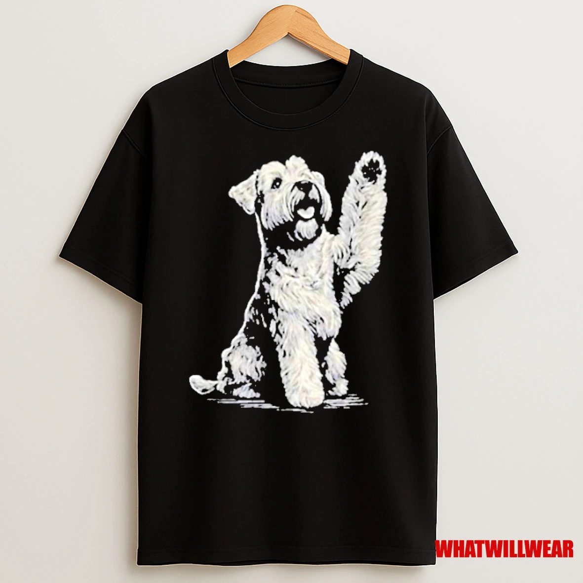 Jon Gruden Wearing Wheaten Terrier High Five Shirts