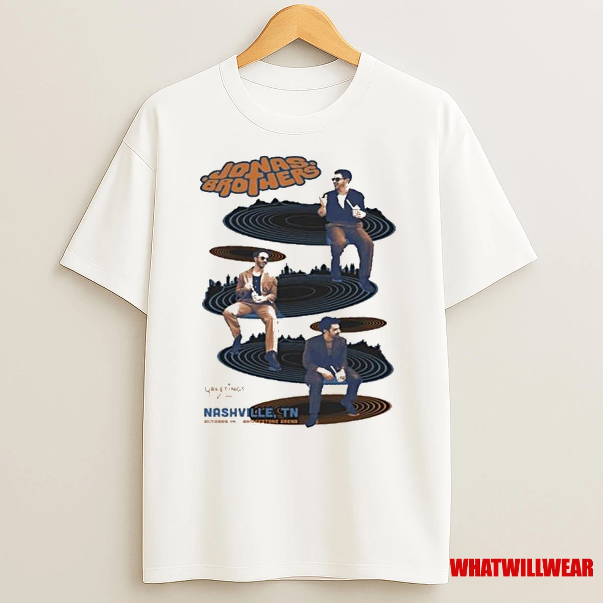 Jonas Brothers 10 14 2025 Nashville Tn Shirts