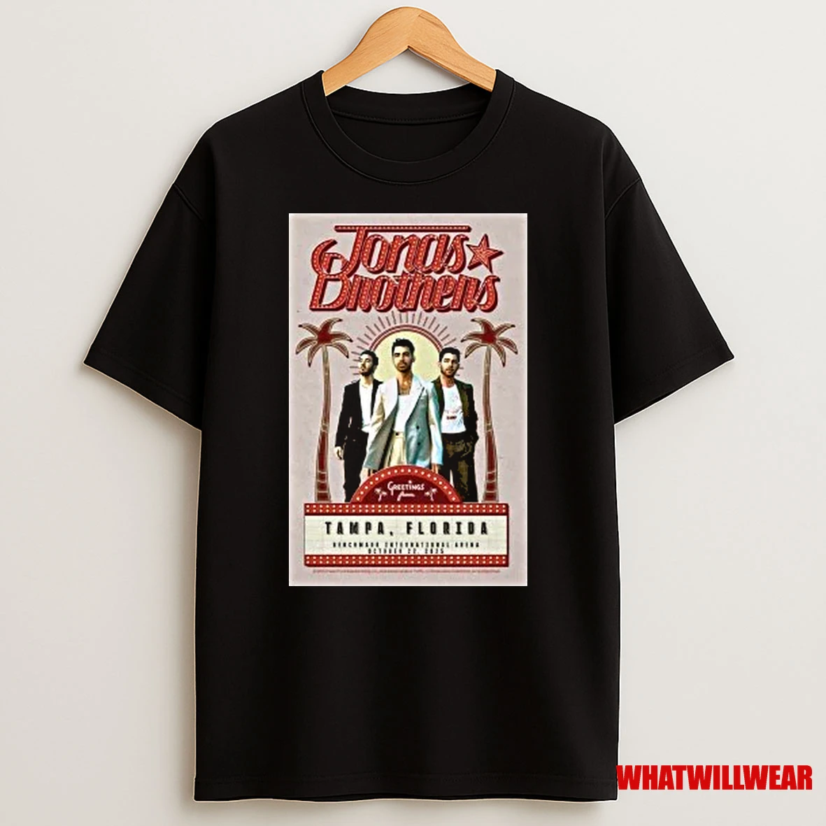 Jonas Brothers 10 22 2025 Tampa Fl Shirts