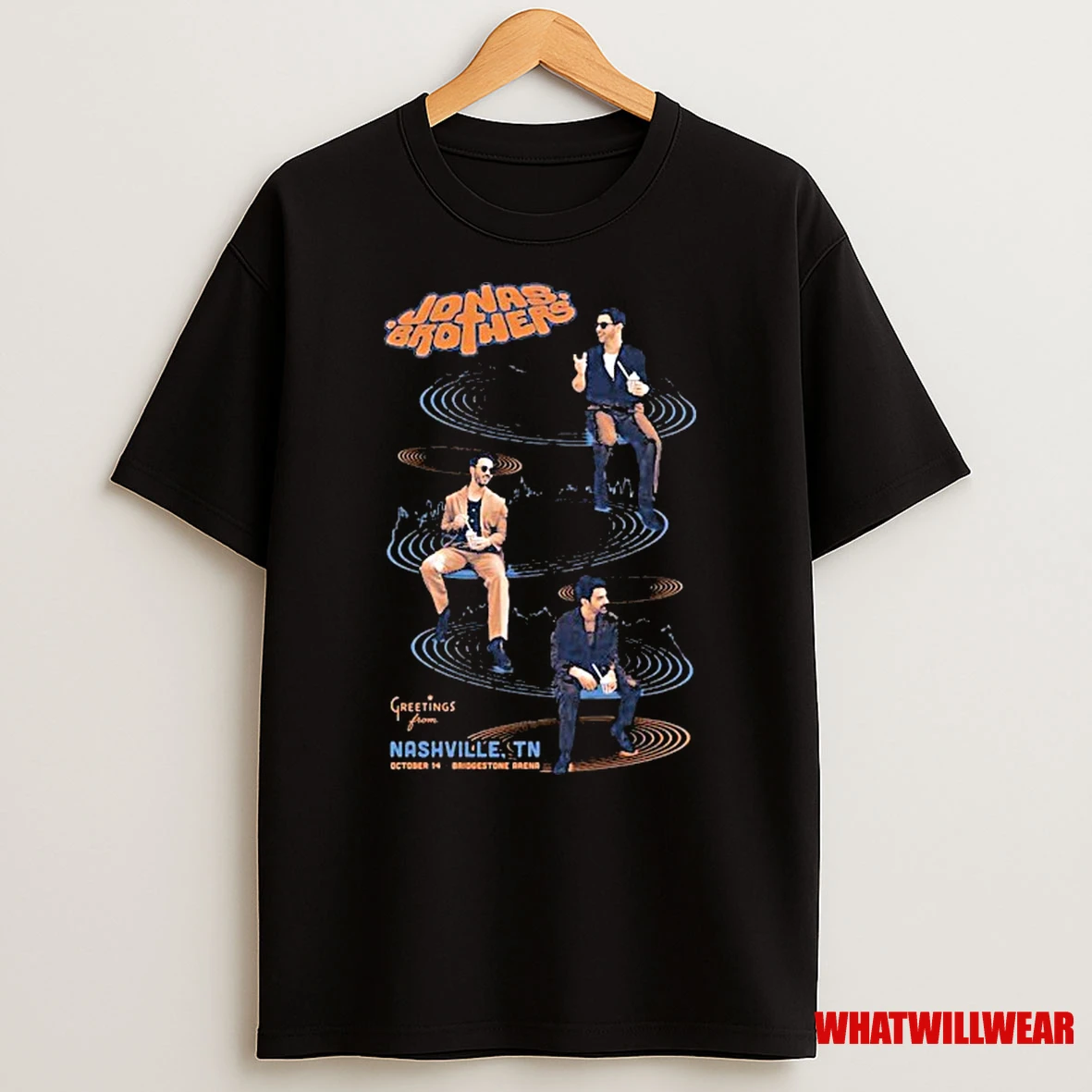 Jonas Brothers At Bridgestone Arena In Nashville Tn On October 14 2025 Shirts