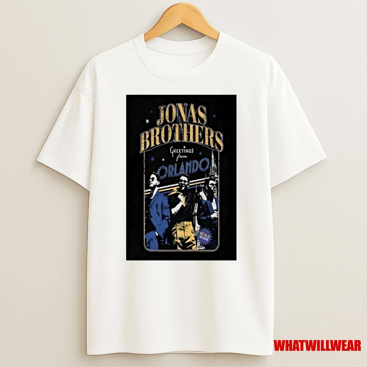 Jonas Brothers Kia Center Orlando Fl October 26 27 2025 Shirts