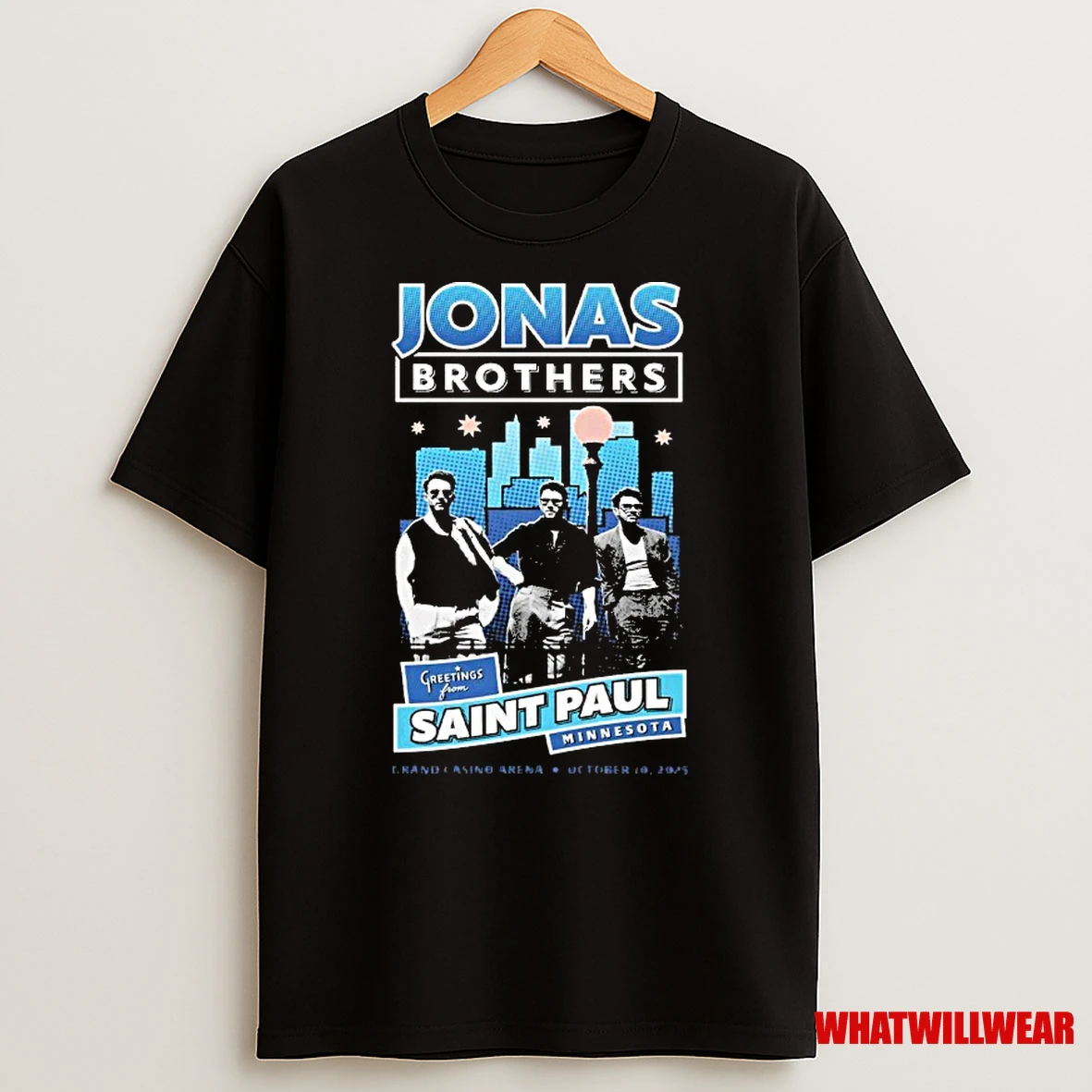 Jonas Brothers Oct 10 2025 Saint Paul Mn Shirts