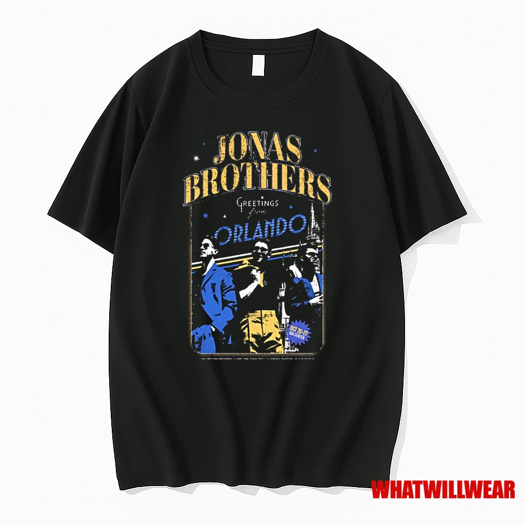 Jonas Brothers October 26 27 2025 Greeting From Orlando Kia Center Shirts