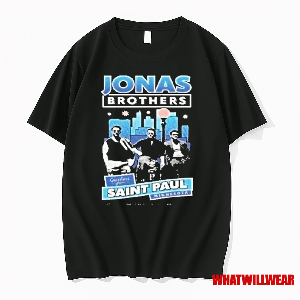 Jonas Brothers St Paul Mn October 10 2025 Concert Shirts