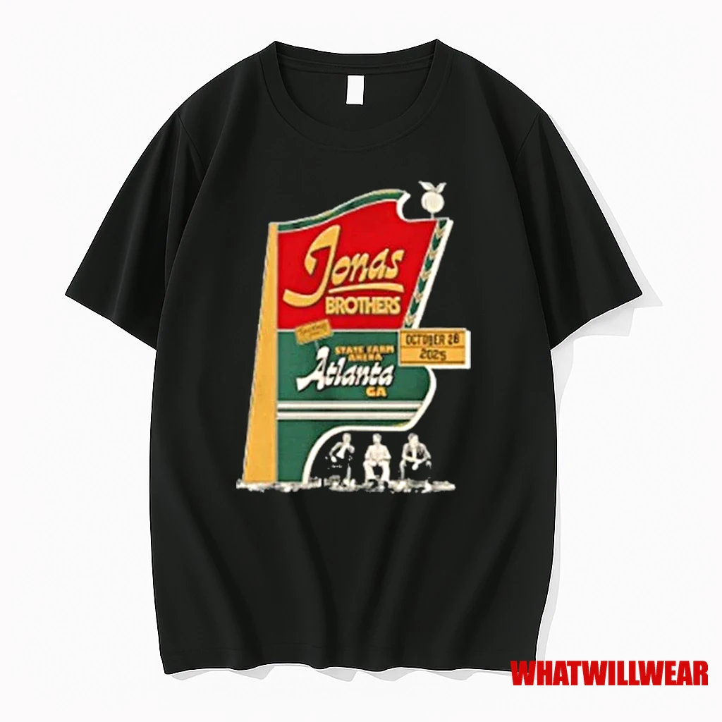 Jonas Brothers State Farm Arena 2025 Shirts
