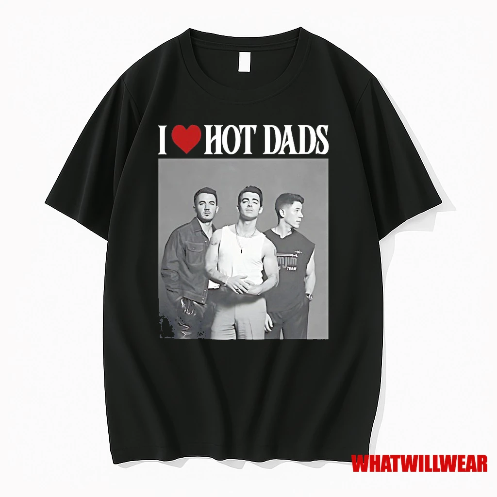 Jonas Brothers I Love Hot Dads 2025 Shirts