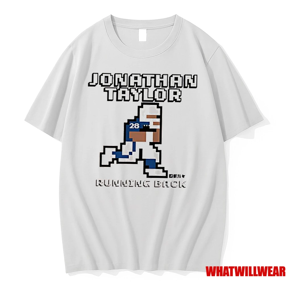 Jonathan Taylor 28 Retro Baller Running Back Shirts