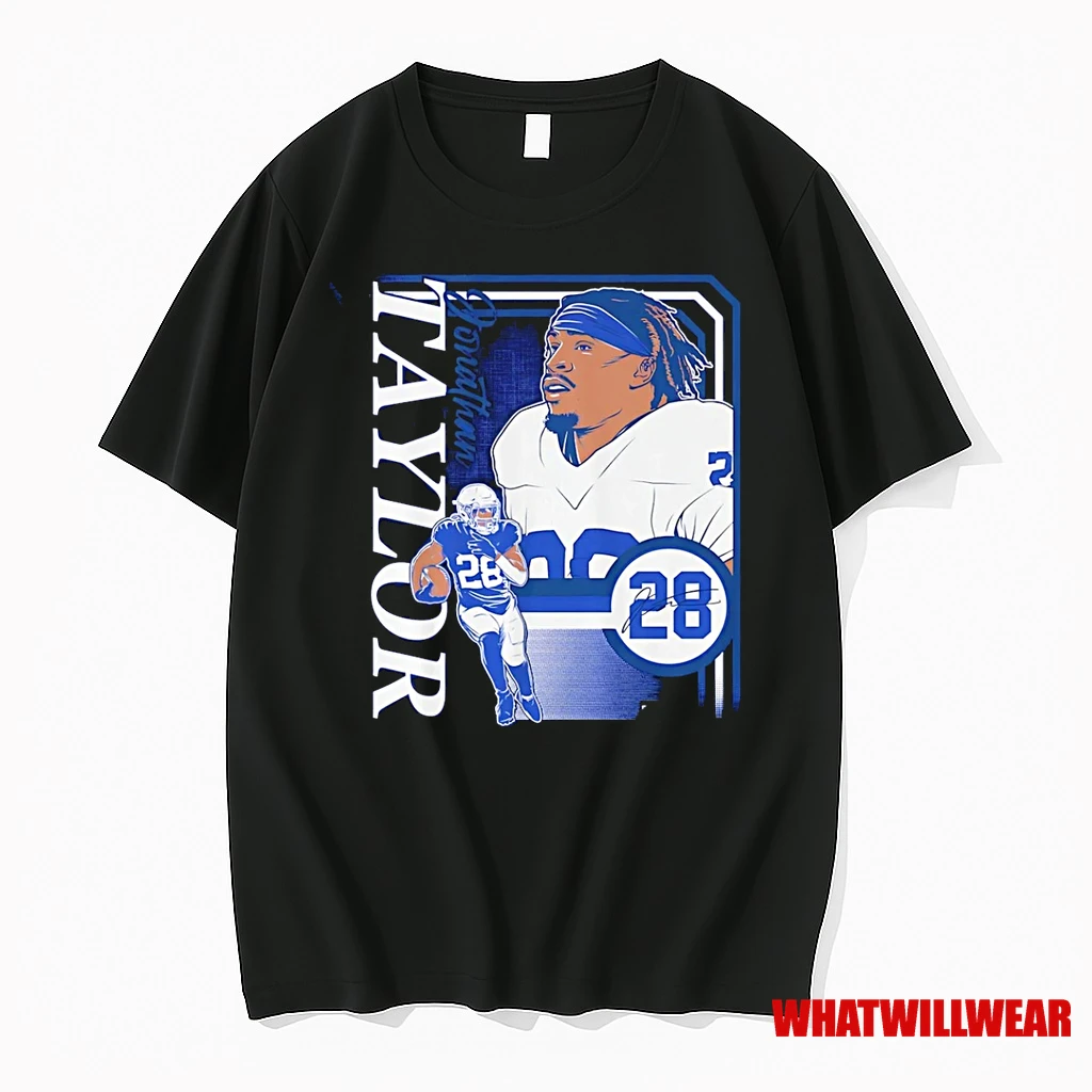 Jonathan Taylor Indianapolis Colts Collage Frame Signature Shirts