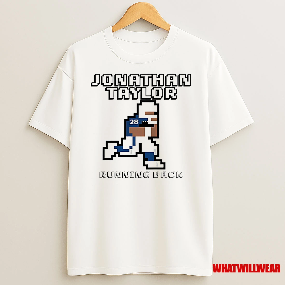 Jonathan Taylor Indianapolis Colts Running Back Retro Baller Shirts