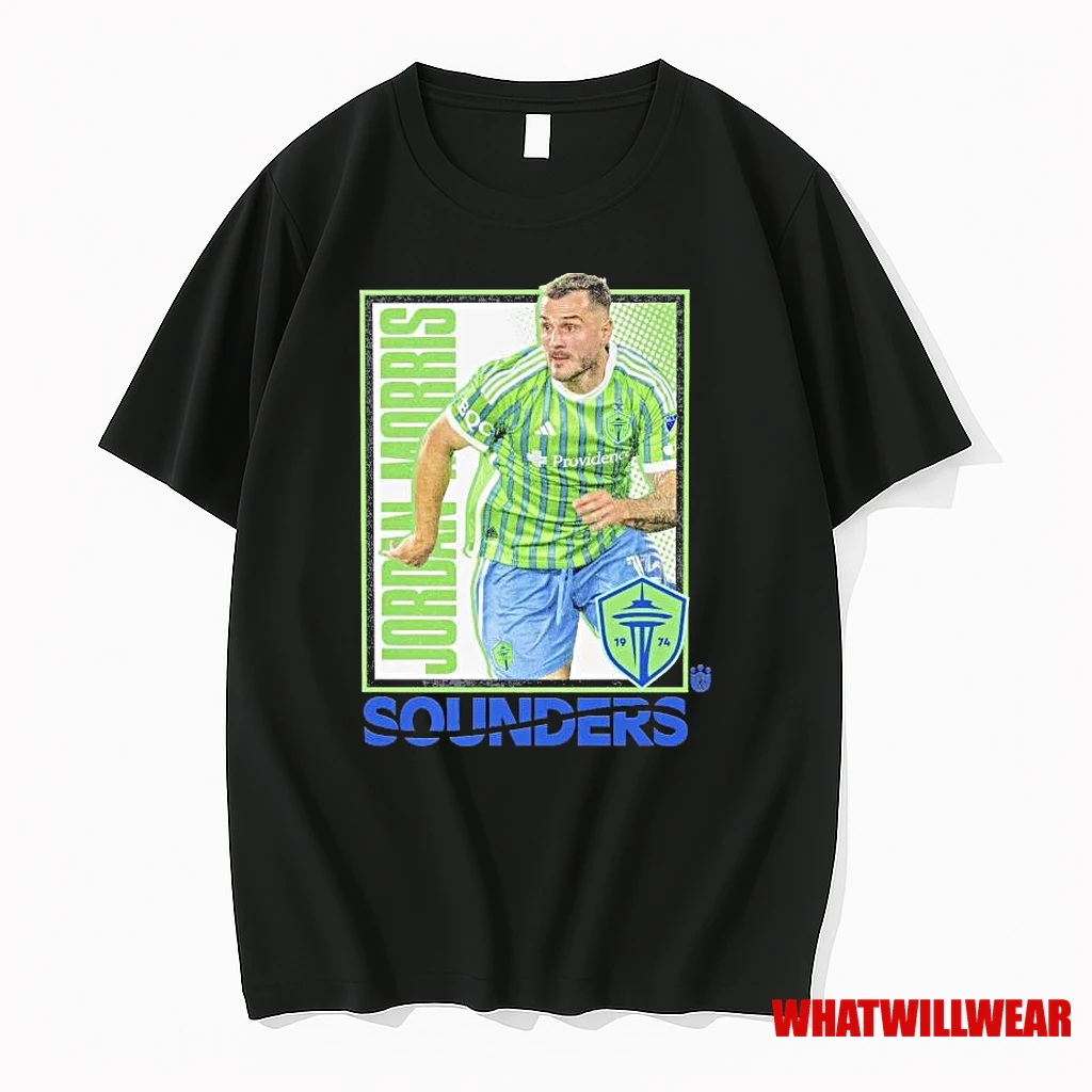 Jordan Morris Seattle Sounders Fc Player Program Shirts