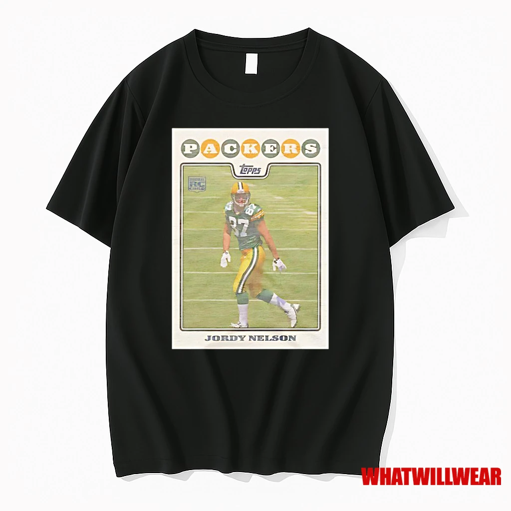 Jordy Nelson Green Bay Packers 2008 Nfl Football Card Shirts