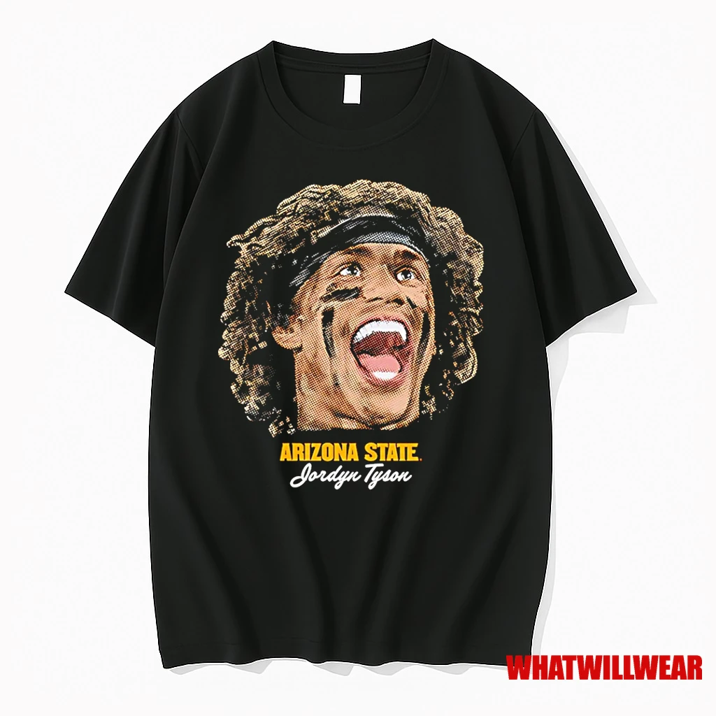 Jordyn Tyson Arizona State Sun Devils Big Face Shirts