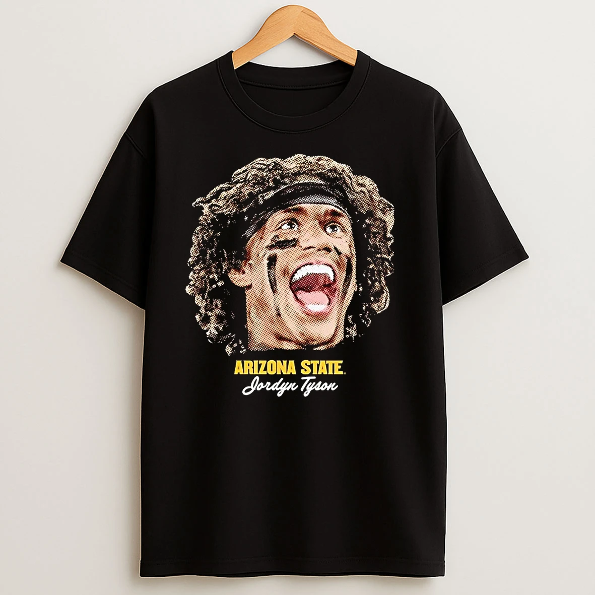 Jordyn Tyson Illustrated Big Head Arizona State T Shirts