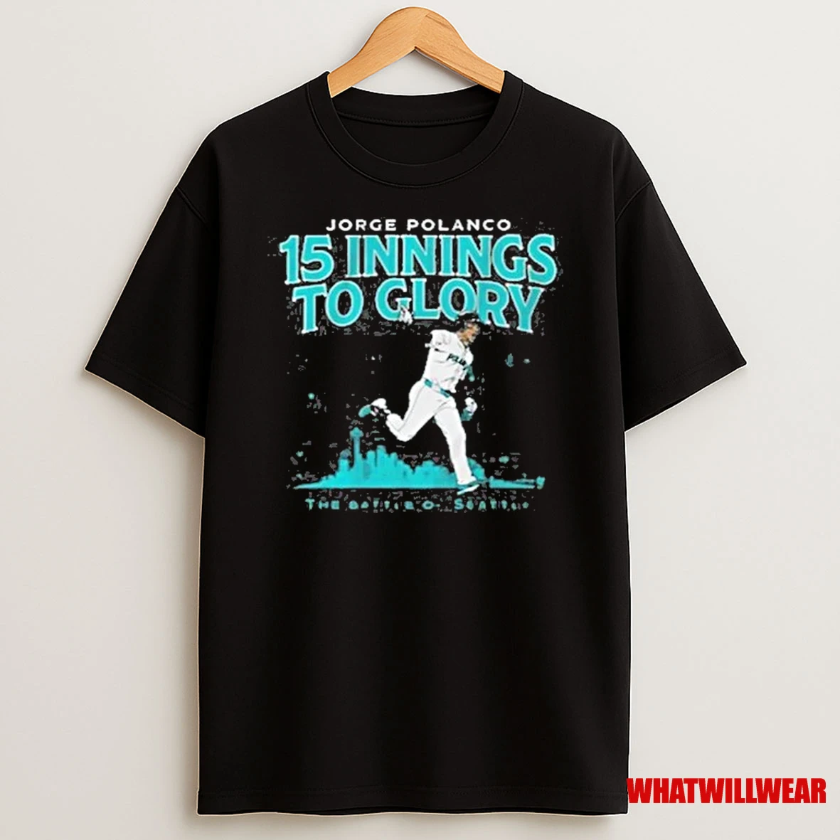 Jorge Polanco Baseball 15 Innings To Glory 2025 Shirts