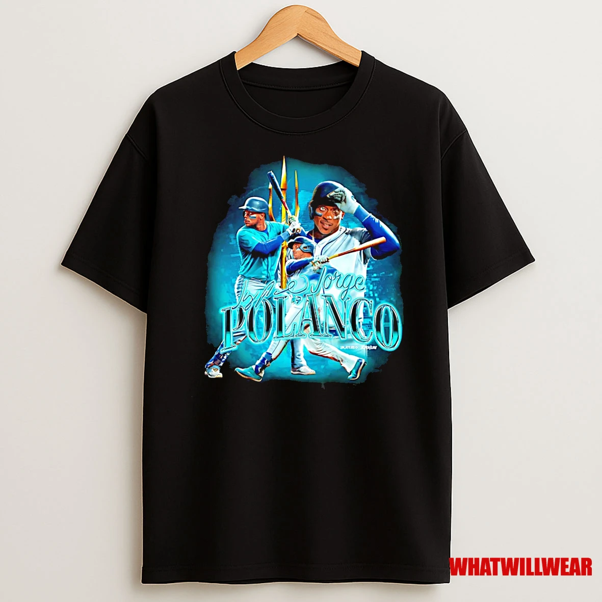 Jorge Polanco Seattle Mariners Cartoon 2025 Shirts