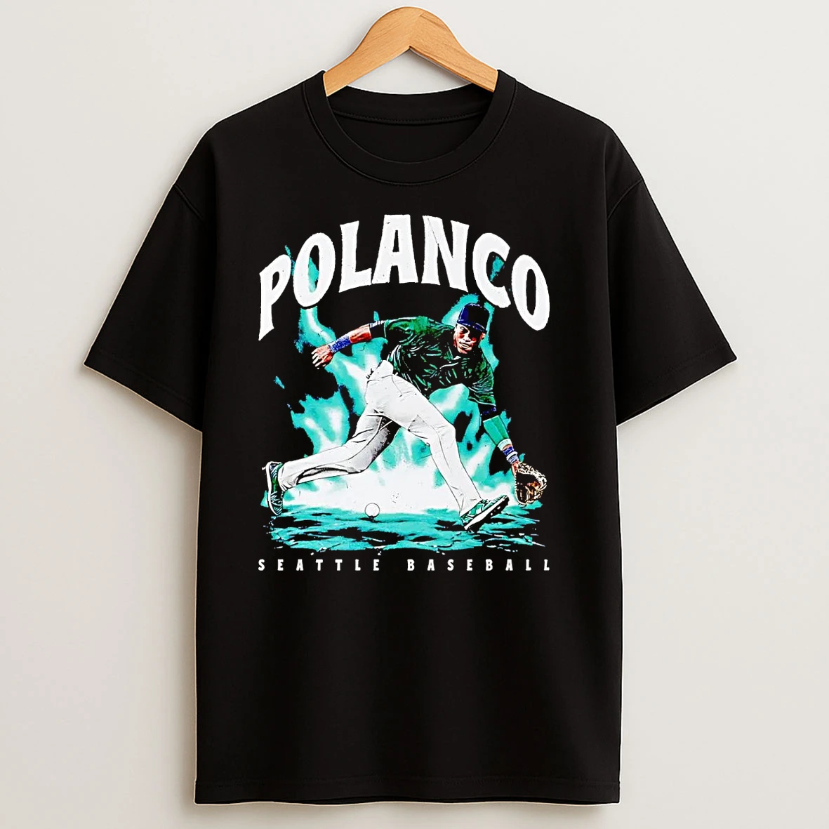 Jorge Polanco Catcher Aura Seattle Baseball T Shirts