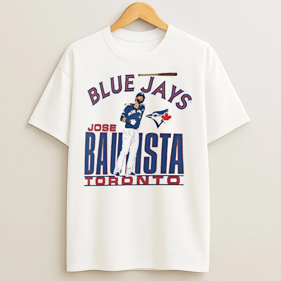 Jose Bautista Toronto Blue Jays Cooperstown Player Baseball T Shirts