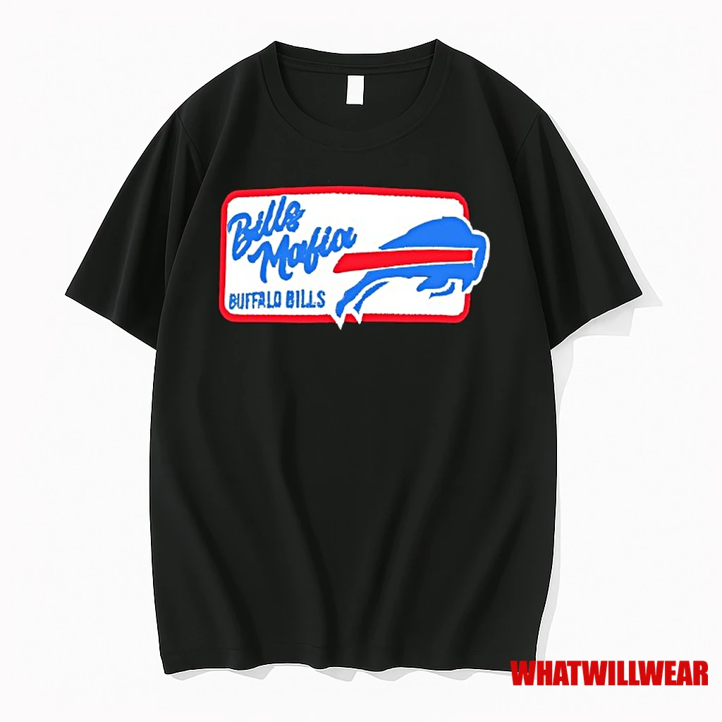 Josh Allen Buffalo Bills Bills Mafia Logo Shirts